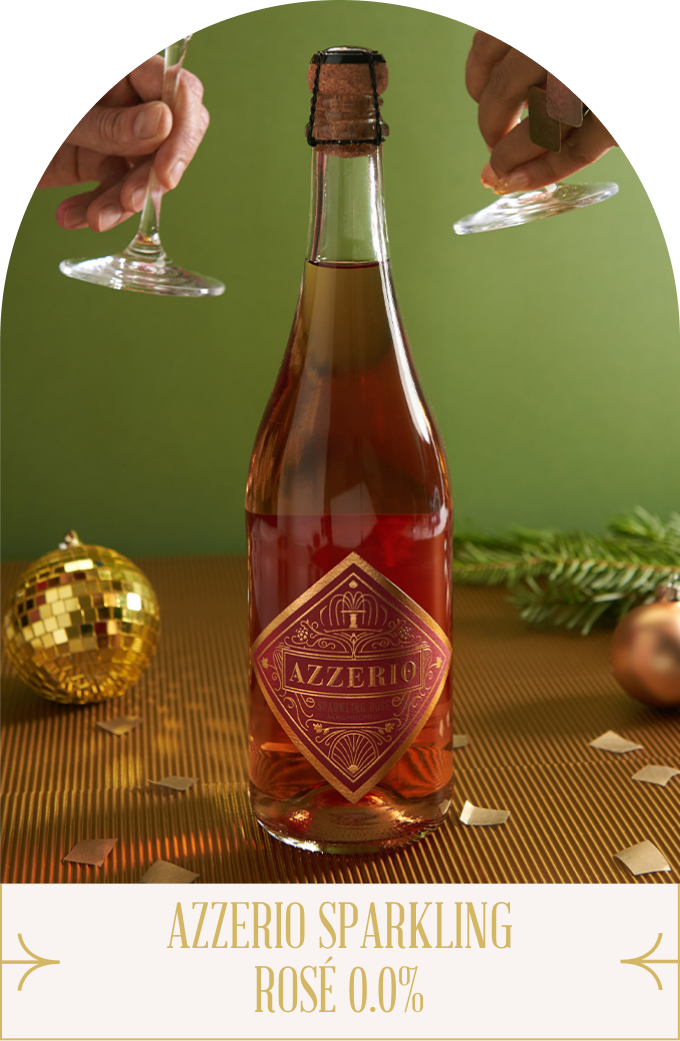 AZZERIO Sparkling Rosé 0.0